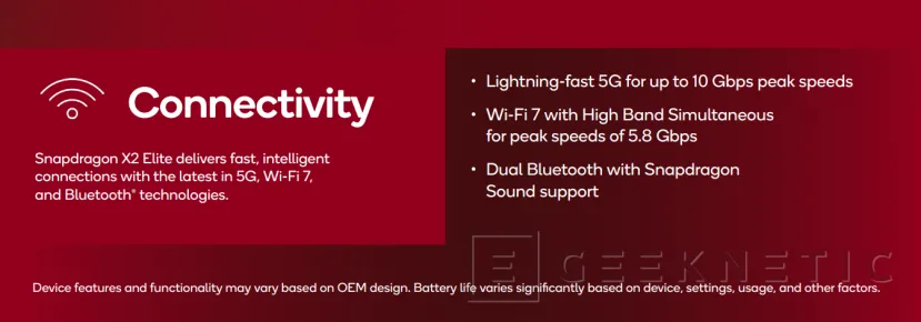 Geeknetic Snapdragon x2 Elite Extreme in Detail: 18 Oryon Cores of 3A Gen, New GPU Adreno et NPU de 80 Tops 11