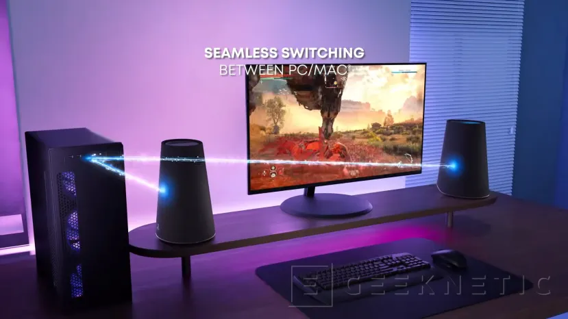 Geeknetic Sony présente les haut-parleurs sans fil PlayStation Pulse, compatibles avec l'audio 3D, microphone avec bruit et annulation intégrée de la batterie 2