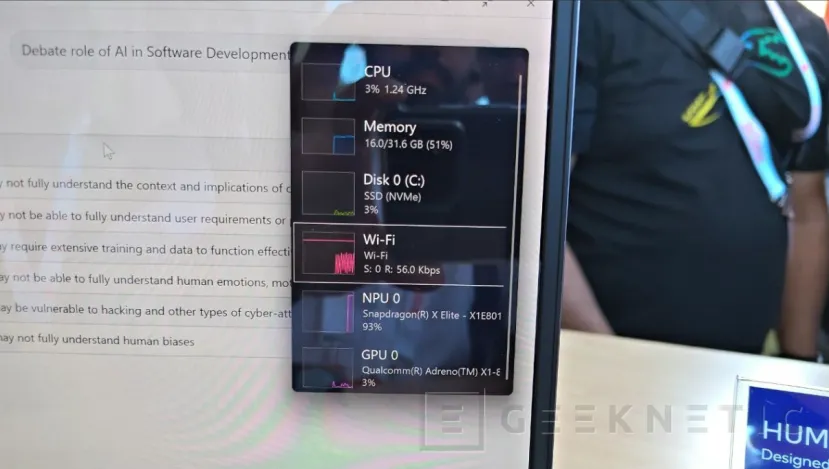 Geeknetic Humain Lanza Horizon Pro: Le premier ordinateur portable au monde avec l'agent local intégré au système 4
