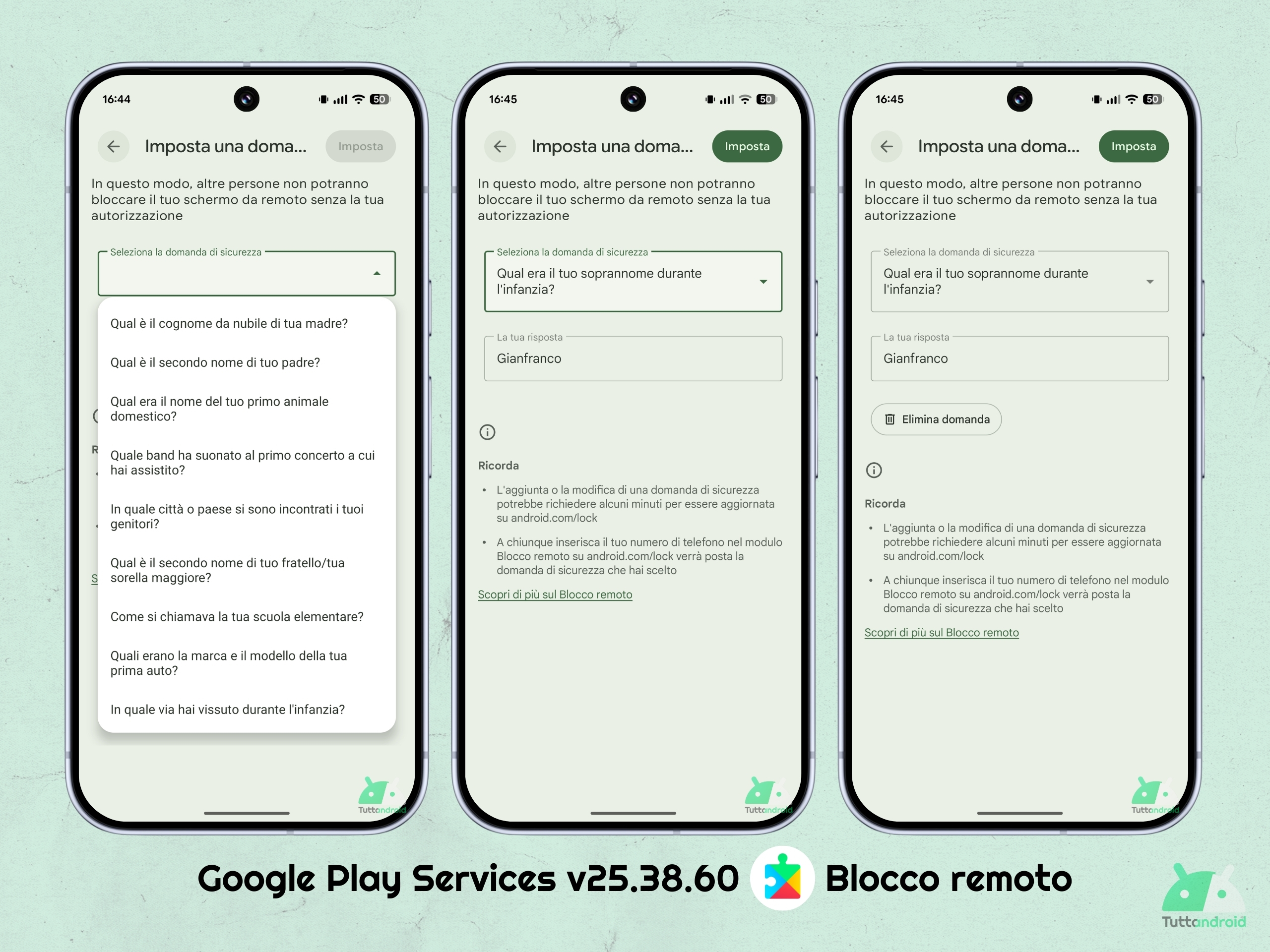 Google Play Services V25.38.60 - Bloc distant avec application de sécurité