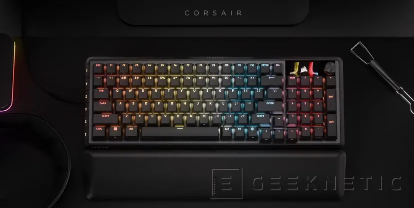 Geeknetic New Corsair Vanguard 96 et Pro 96 Keyboards avec intégration avec le pont de flux virtuel 2