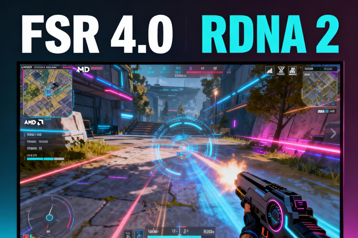 AMD FSR 4 obtient 10% de mode de performance de qualité en plus avec des graphiques d'architecture ADNr 2