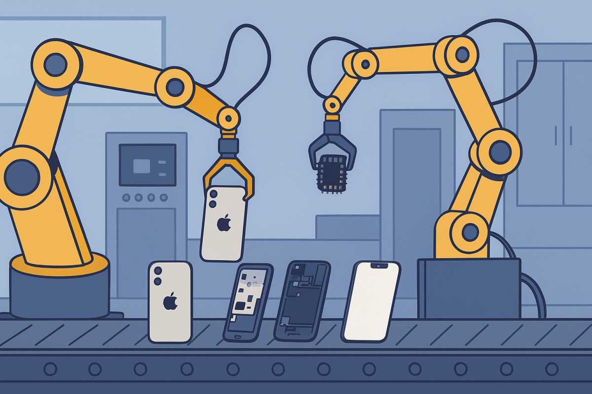 Apple demande à ses fournisseurs d'automatiser leurs usines s'ils veulent continuer à recevoir de futures commandes