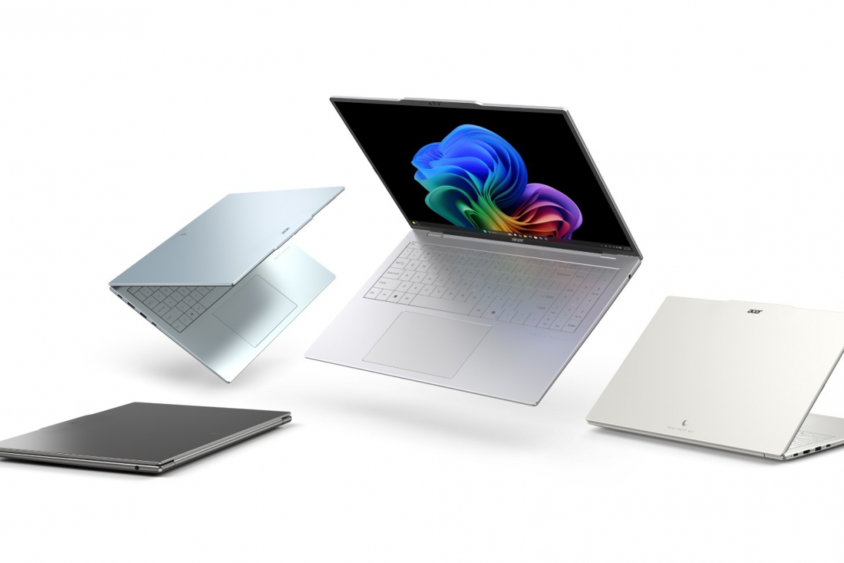 Avec moins de 1 kg de poids ACER a présenté le Swift Air 16, un ordinateur portable avec des processeurs AMD et une balise Copilot + PC