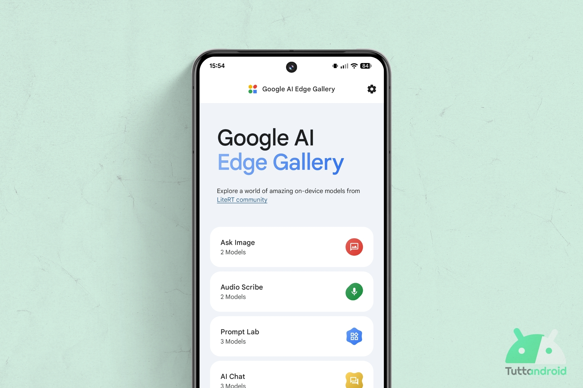 Google AI Edge Gallery visual Hero 2025
