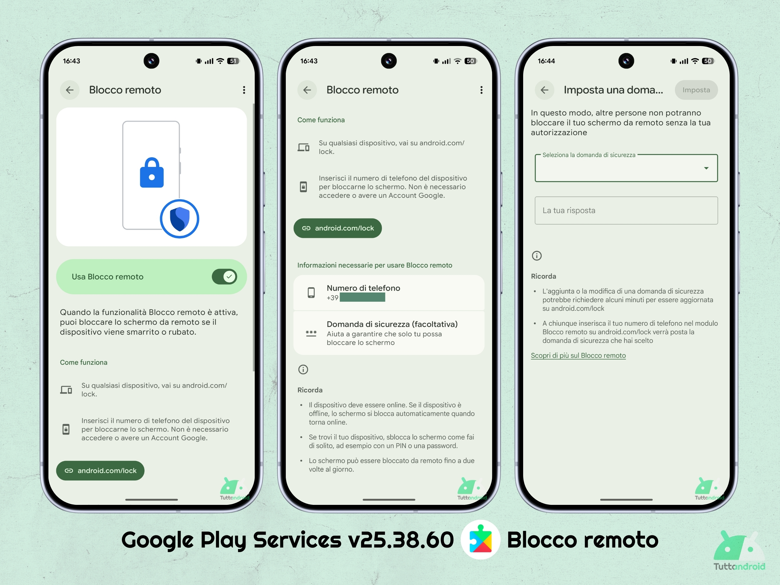 Google Play Services V25.38.60 - Bloc distant avec application de sécurité