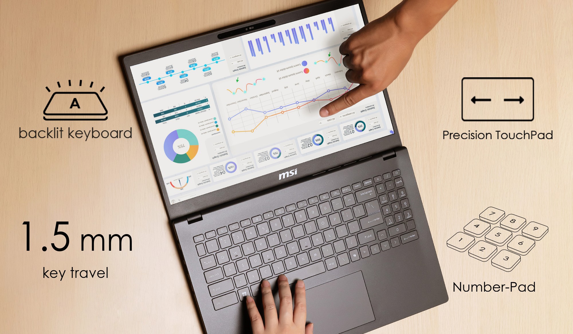 Investissez bien et étudiez mieux: voici les ordinateurs portables MSI proposés à l'école 1
