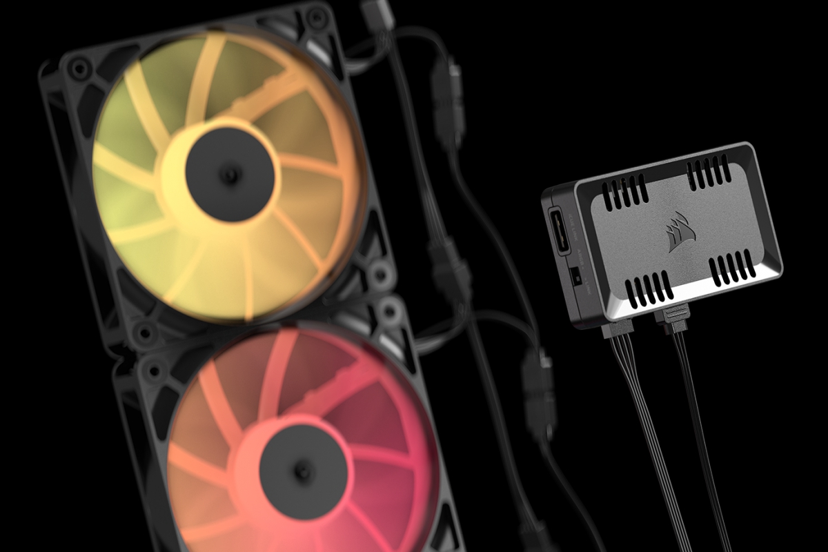 Le nouveau Duo Corsair Commander vous permet de contrôler les fans de PWM Argb et Icue Link d'un endroit