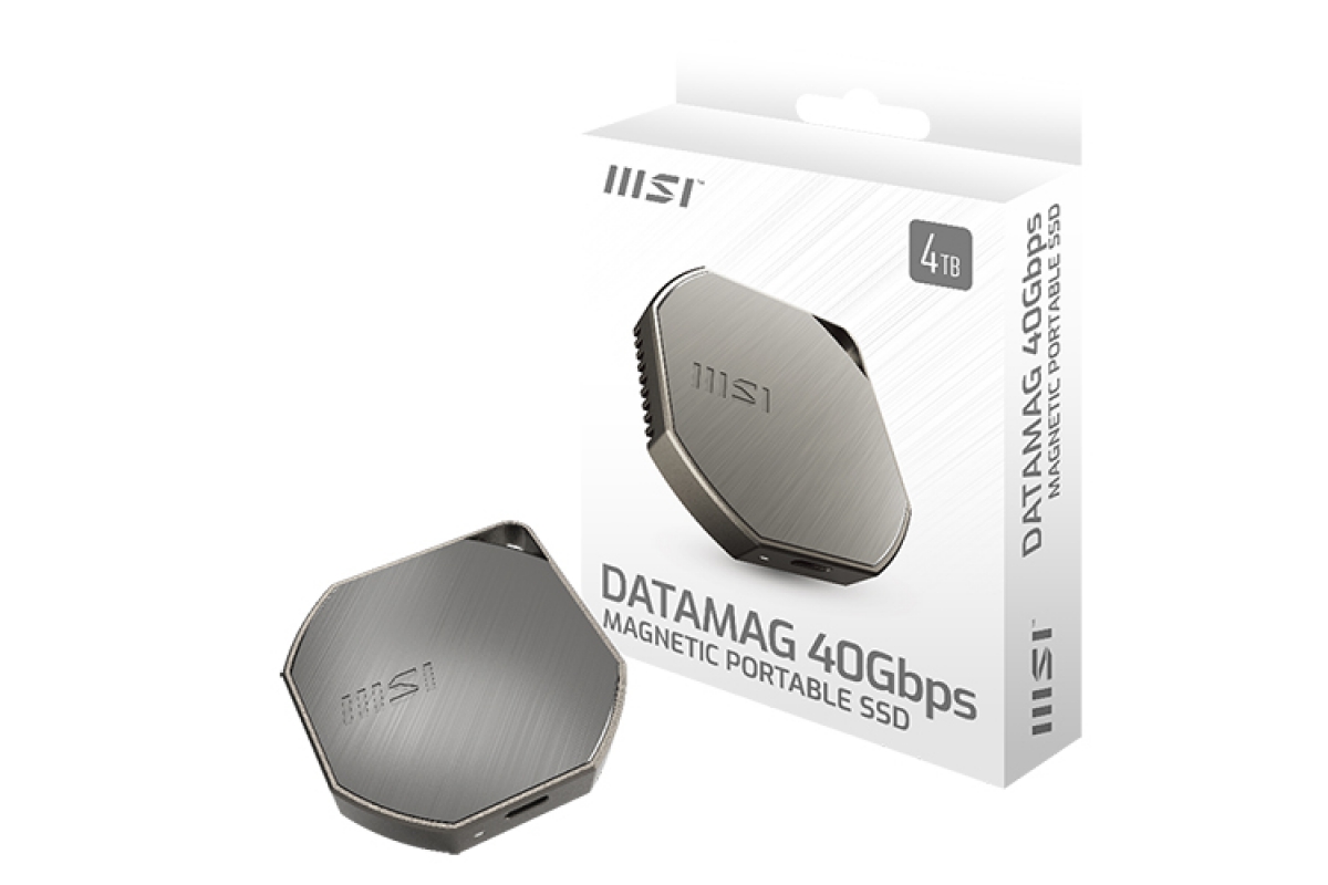 MSI présente l'unité SSD externe de 40 Gbit / s, jusqu'à 4 To de stockage et des vitesses de 4 000 Mo / s