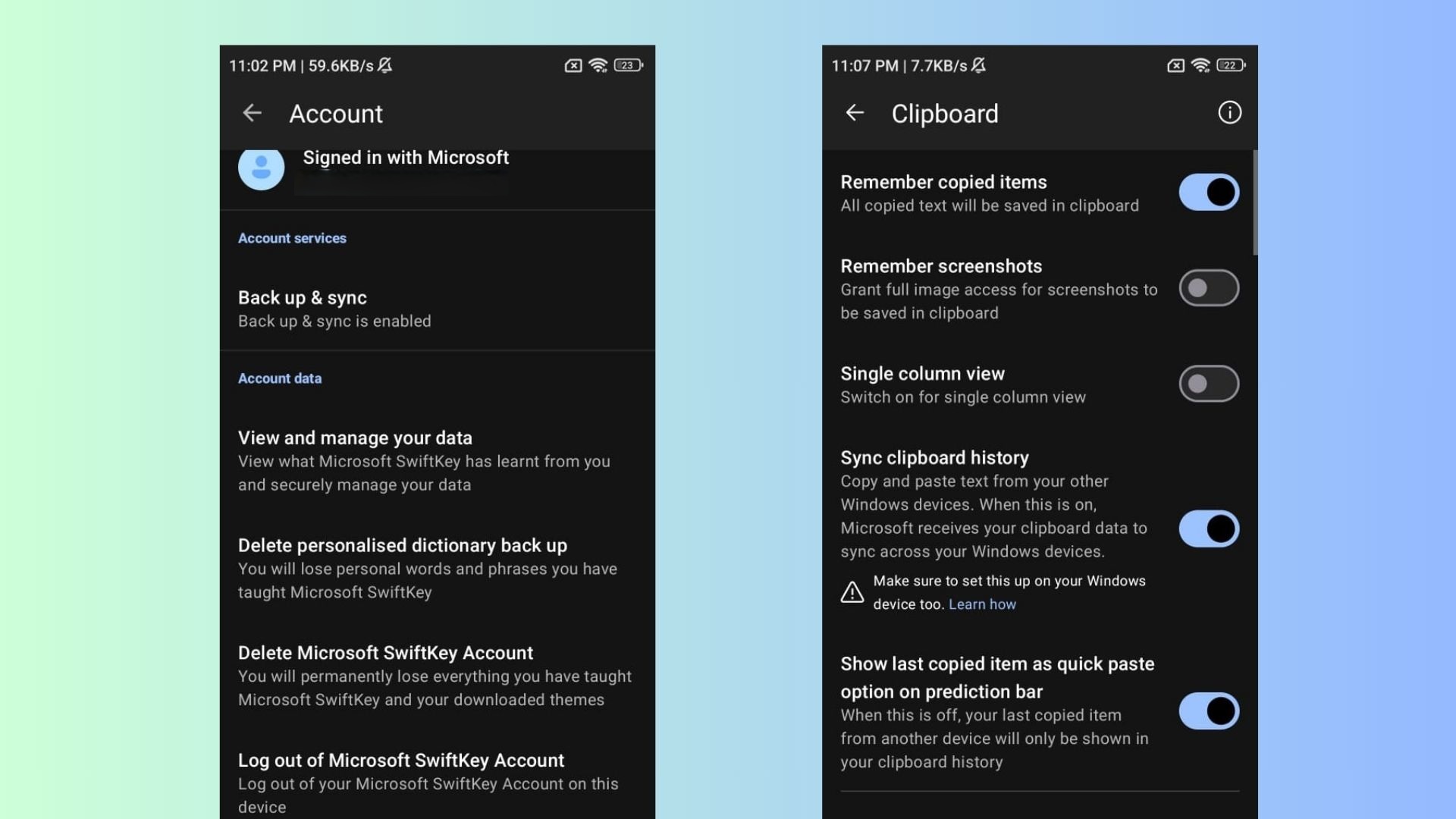 Copier Android Windows