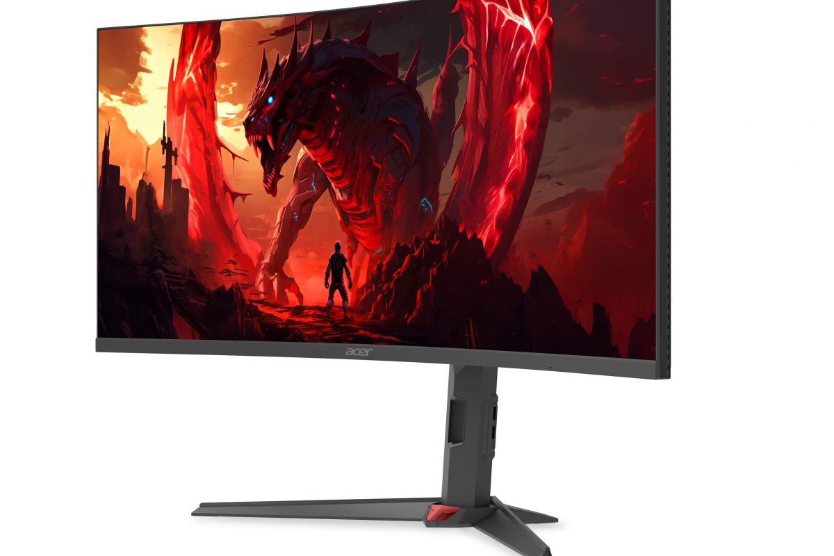 Nouveaux moniteurs Acer nitro pour le jeu, résolutions jusqu'à 5k panneau incurvé et 288 Hz de taux de rafraîchissement