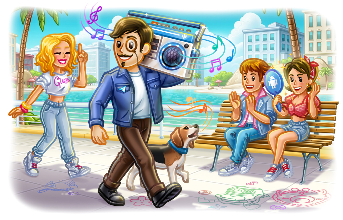 Mise à jour du télégramme