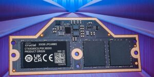 Crucial a des souvenirs LPCAMM2 disponibles avec des vitesses de 8 533 MT / S