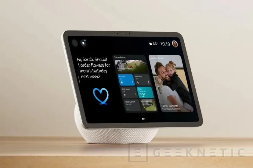 Geeknetic Amazon présente le nouvel Echo Show 8 avec des améliorations de la conception et du son, en plus de libérer l'Echo Show 11 avec un écran HD 2 complet