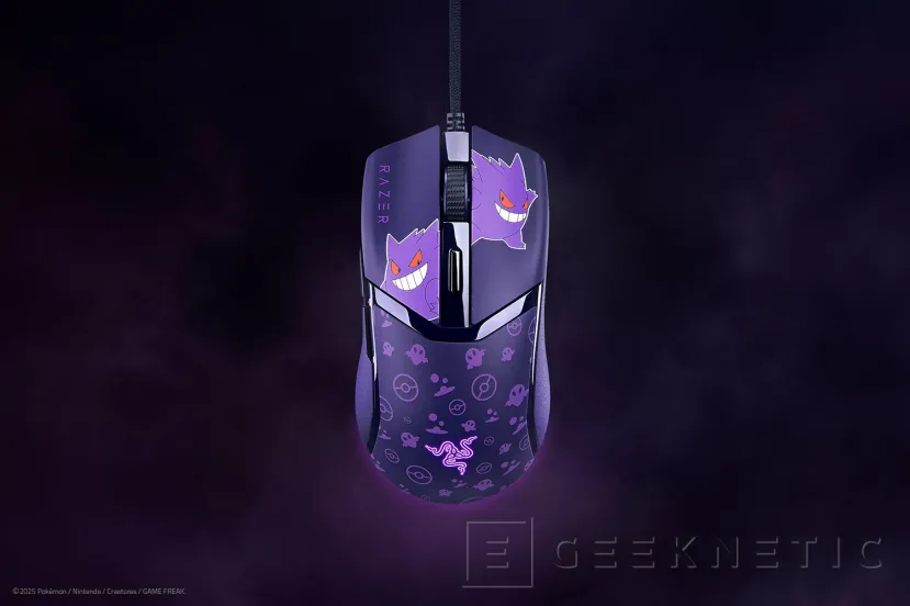 Geeknetic Razer ajoute le Pokémon Gengar à son tapis de souris XXL et sa souris Cobra 3