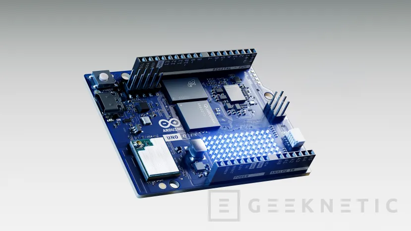 Geeknetic Qualcomm et Arduino présentent l'UNO Q, une carte dotée d'un « double cerveau » Processeur Dragonwing. 3