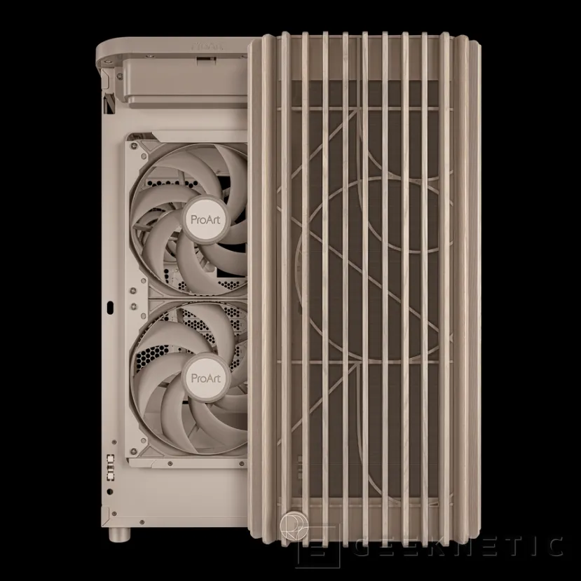 Geeknetic ASUS présente sa nouvelle gamme ProArt Wood Edition avec des boîtiers beiges et des détails en bois qui allient design et fonctionnalité 3