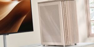 ASUS présente sa nouvelle gamme ProArt Wood Edition avec des boîtiers beiges et des détails en bois qui allient design et fonctionnalité