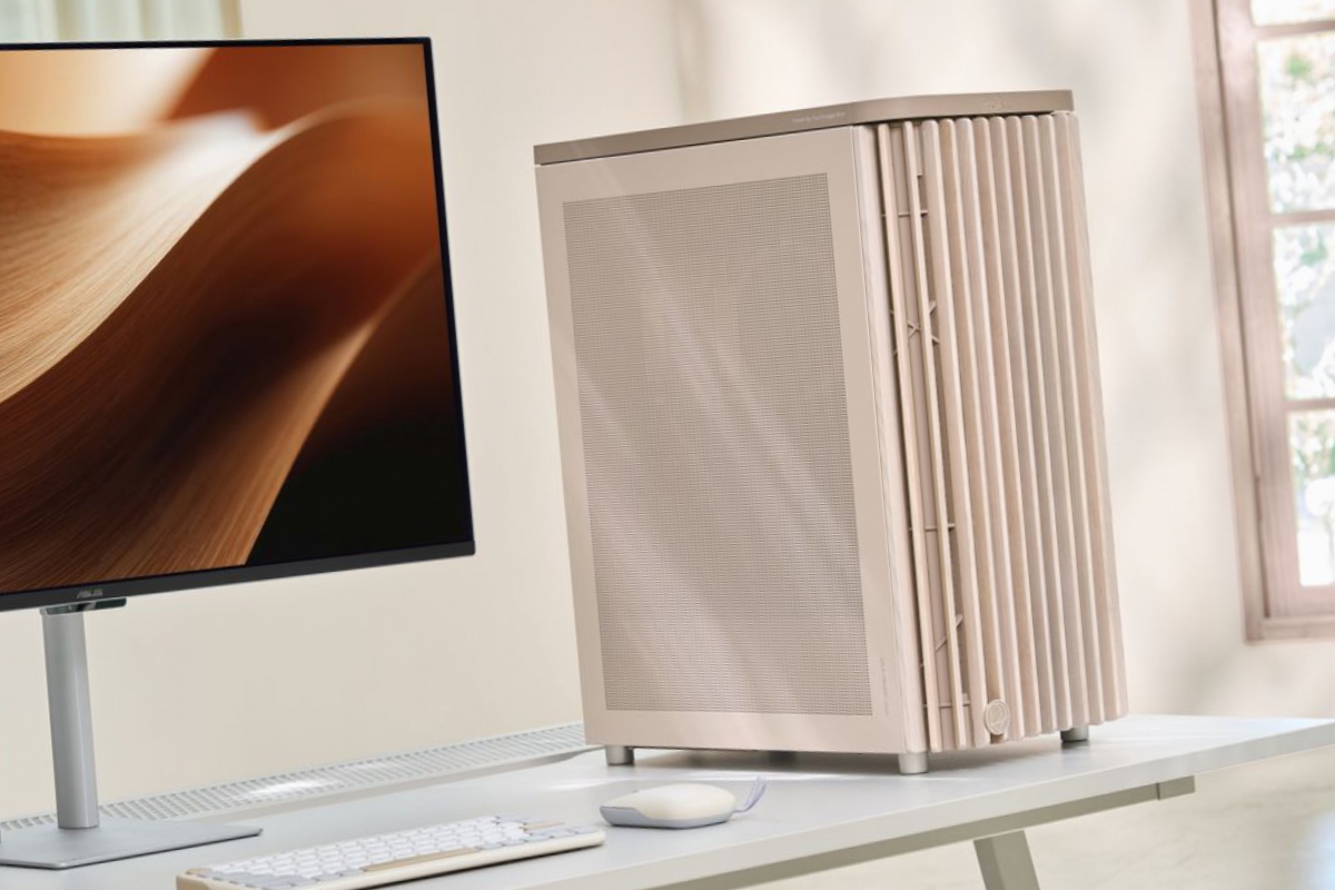 ASUS présente sa nouvelle gamme ProArt Wood Edition avec des boîtiers beiges et des détails en bois qui allient design et fonctionnalité