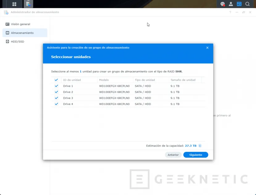 Geeknetic Utilisons n'importe quel disque dur HDD dans un NAS Synology 25 série 6