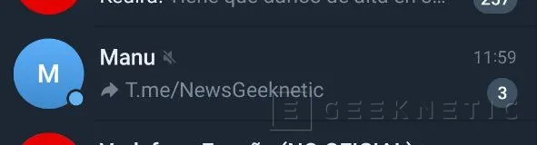Geeknetic Ainsi, vous pouvez voir tous les messages Telegram sans qu'ils apparaissent comme lus 3