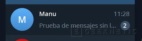 Geeknetic Ainsi, vous pouvez voir tous les messages Telegram sans qu'ils apparaissent comme lus 7