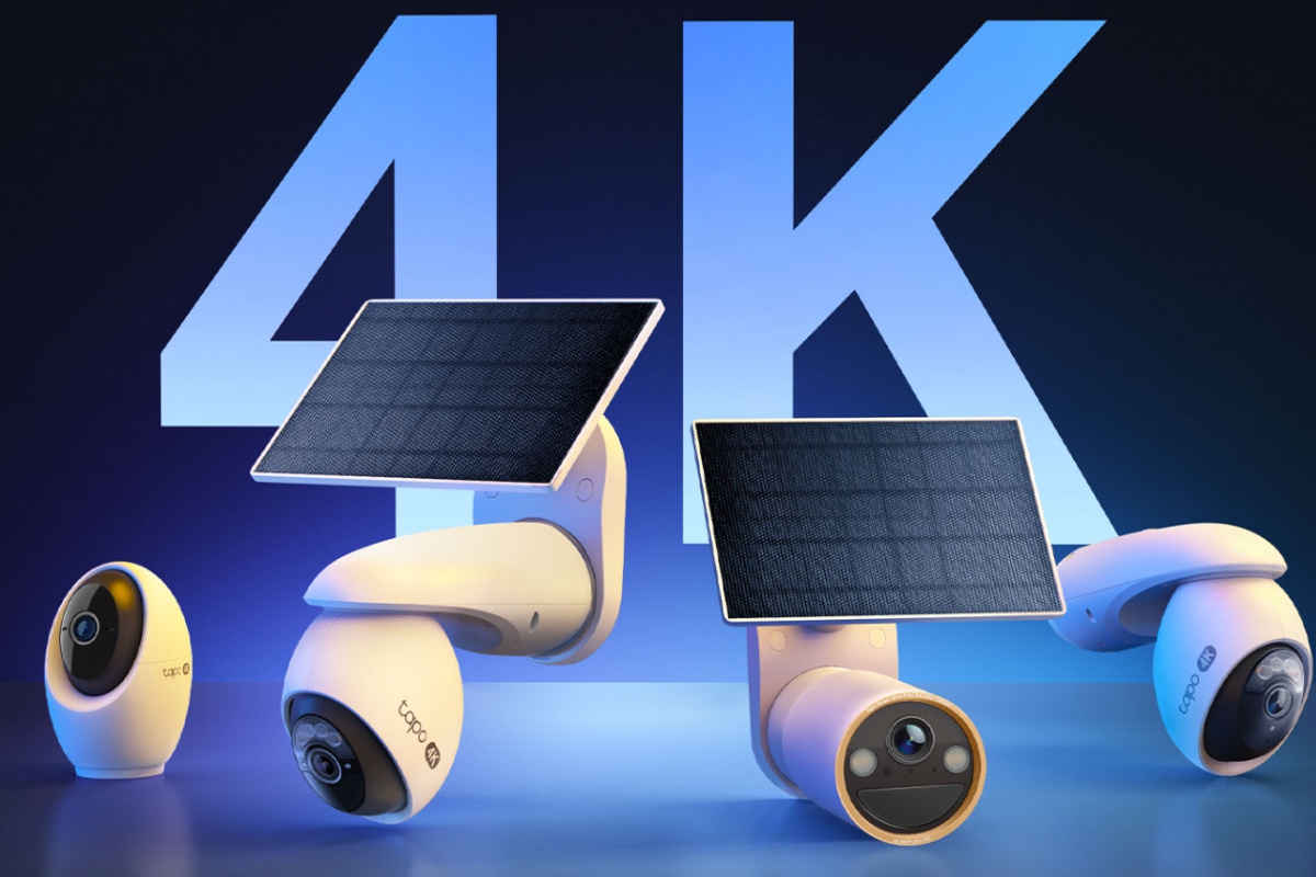 Une netteté qui protège : caméras Tapo 4K dotées d'une intelligence artificielle avancée