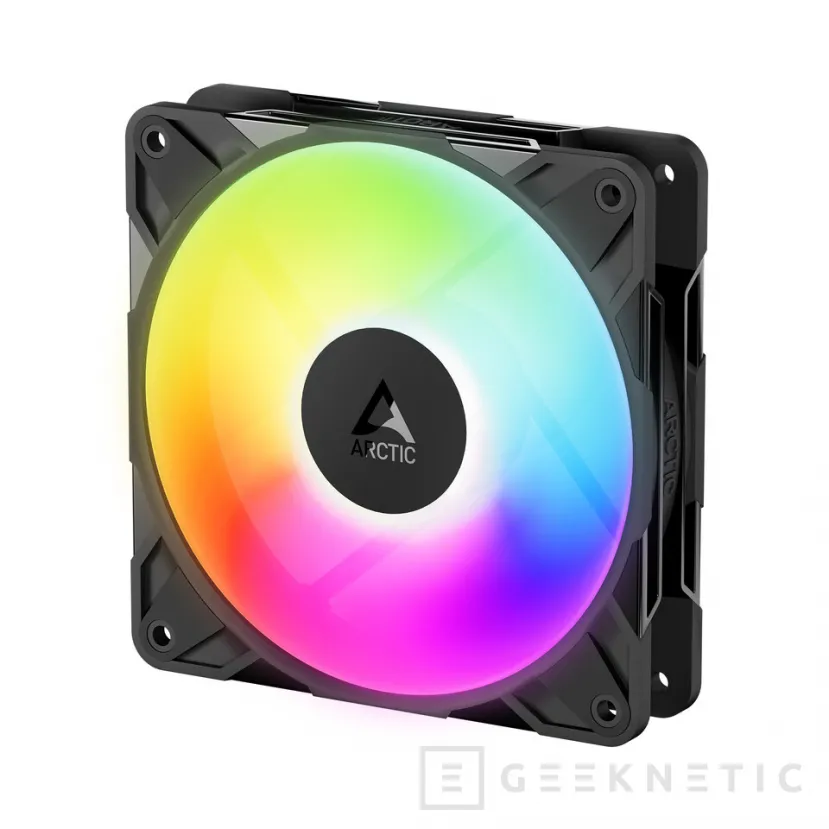 Geeknetic ARCTIC lance le P12 Pro Reverse A-RGB, son premier ventilateur à flux inversé et 12 LED adressables pour des configurations plus propres et plus silencieuses 2
