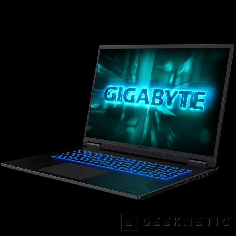 Geeknetic Nouveaux ordinateurs portables GIGABYTE GAMING A16 PRO et A18, avec des écrans jusqu'à 18 pouces et seulement 20 mm de profil 6