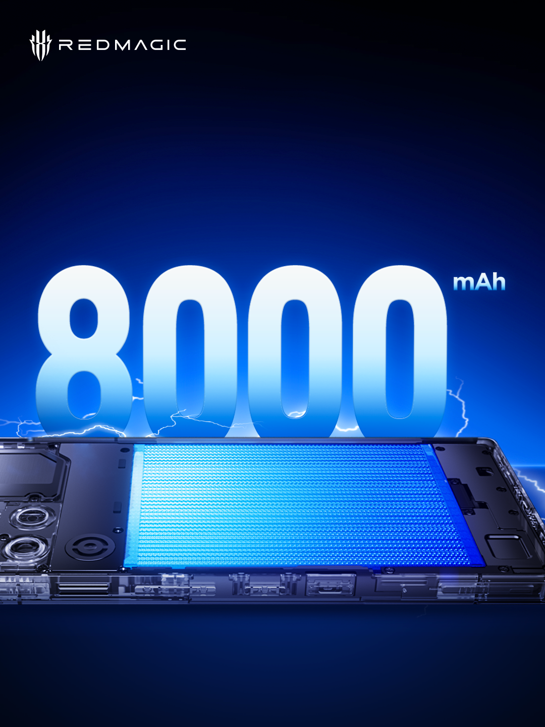 REDMAGIC 11 Pro CN - Batterie 8000 mAh