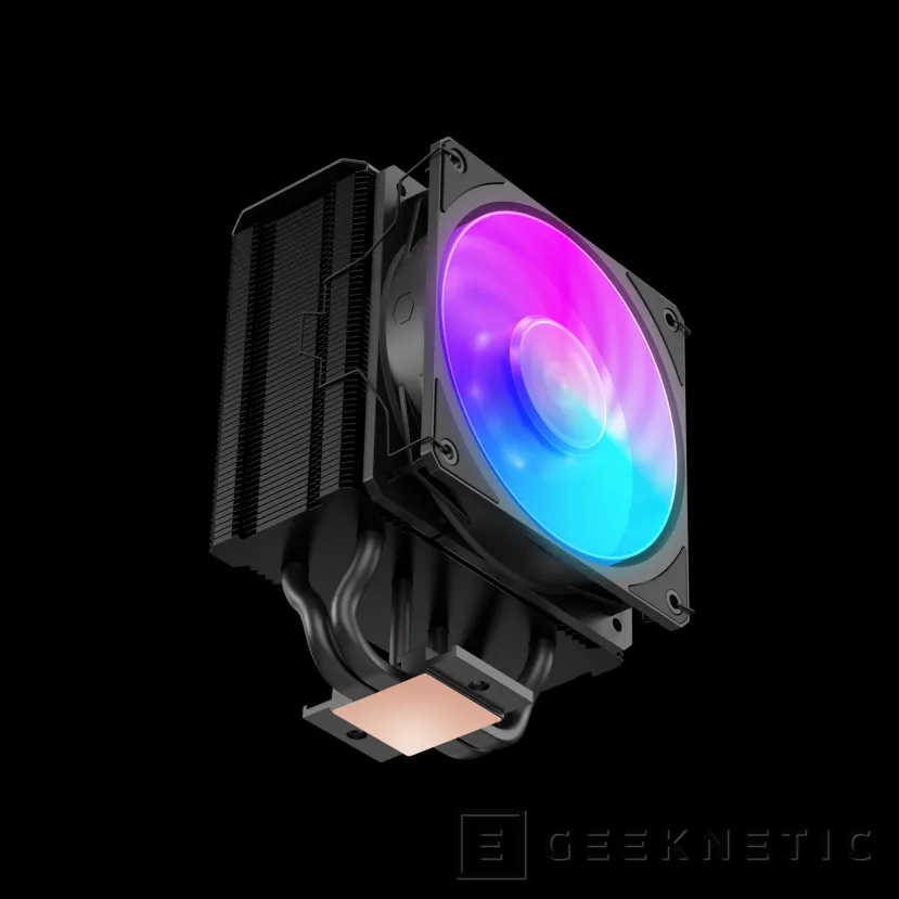 Geeknetic Cooler Master ajoute la technologie 3DHP à son dissipateur thermique Hyper 212, disponible en noir ou avec RGB pour 29 euros 4