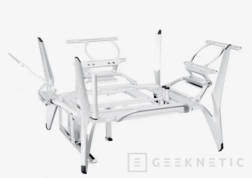 Conception Geeknetic Open et construction en aluminium dans le nouveau boîtier In Win SHIFT 3