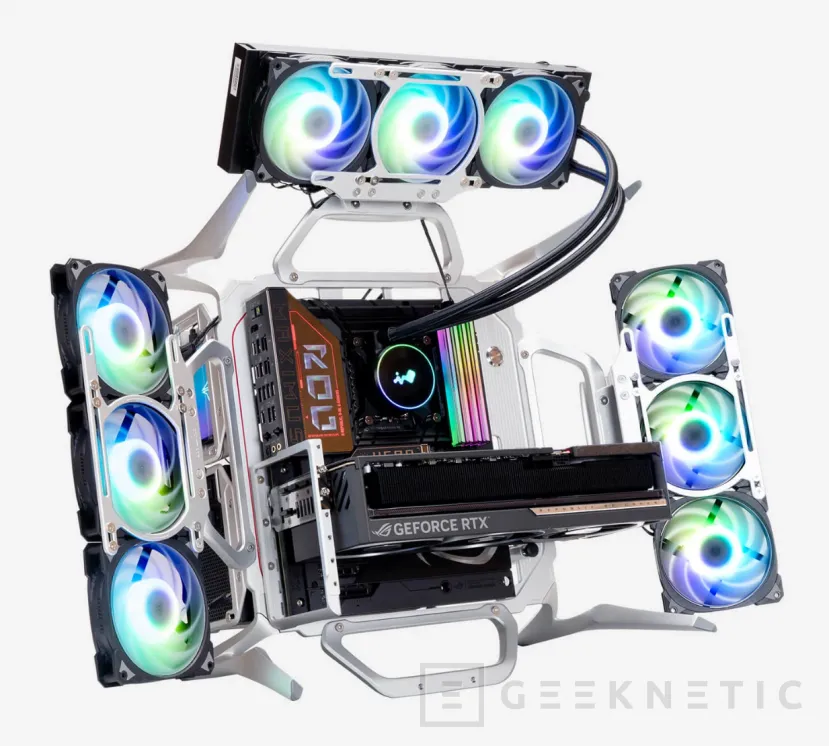 Conception Geeknetic Open et construction en aluminium dans le nouveau boîtier In Win SHIFT 2