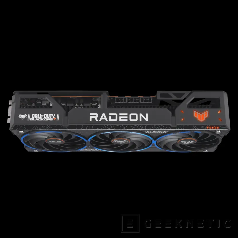 Geeknetic ASUS dévoile la carte graphique AMD Radeon RX 9070 XT TUF Gaming Call of Duty: Black Ops 7 Edition 2 en édition limitée