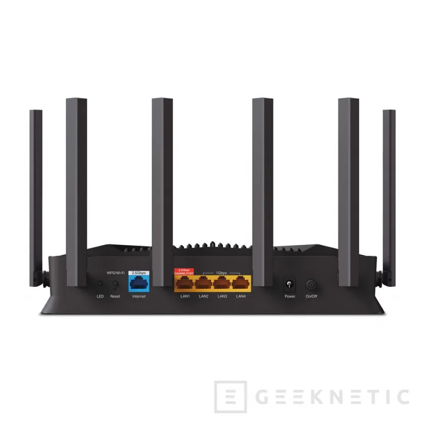 Geeknetic Le nouveau TP-Link Archer GE400 combine WiFi 7 et deux ports 2,5 GbE dans un routeur conçu pour les jeux 2