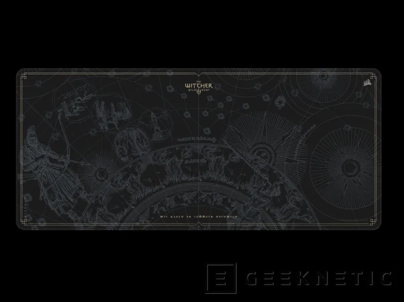 Geeknetic Corsair a présenté un clavier, une souris et un tapis de souris avec des motifs du jeu 5 pour le 10e anniversaire de The Witcher 3