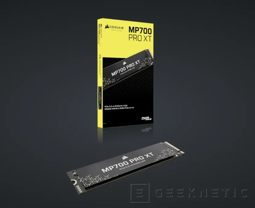Geeknetic CORSAIR présente son disque SSD M.2 MP700 PRO XL hautes performances, jusqu'à 14 900 Mo/s en lecture et 14 500 Mo/s en écriture 2