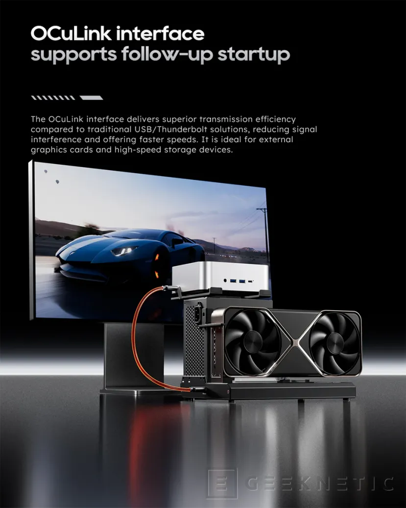 La nouvelle station d'accueil eGPU de Geeknetic AOOSTAR avec OcuLink sera disponible le 2 novembre pour 109 $ 3