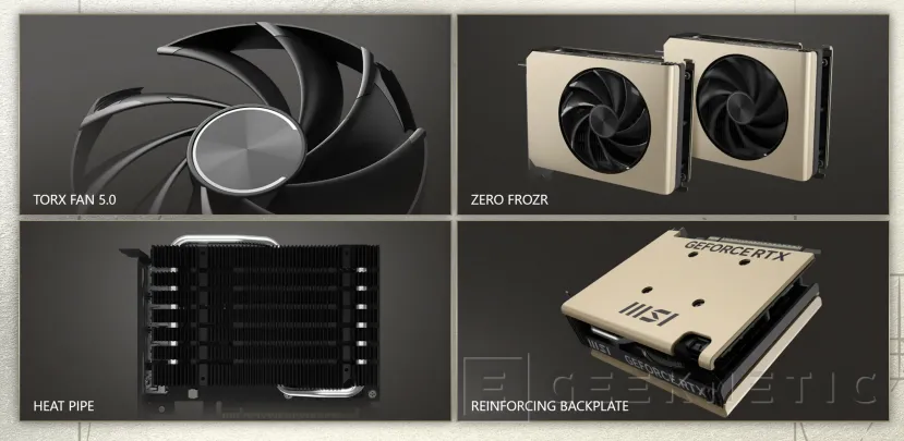 Geeknetic MSI a présenté le RTX 5050 Inside pour les versions Mini ITX 4