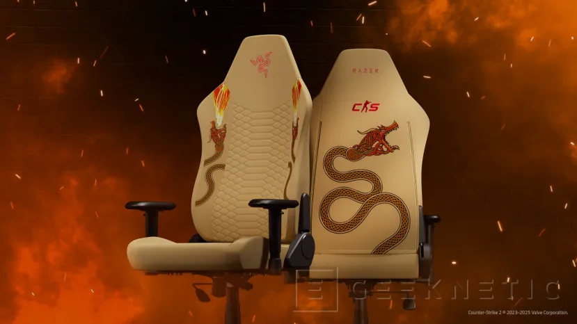 Geeknetic Razer et Valve lancent la collection Counter-Strike 2 Dragon Lore avec des périphériques Elite Esports inspirés de l'emblématique AWP Legendary 5
