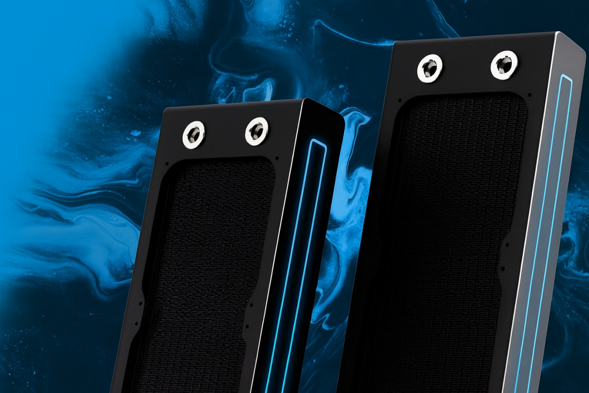 Alphacool lance des radiateurs Core XT45 en cuivre pur avec 16 canaux et panneaux magnétiques interchangeables pour une efficacité et un design maximum