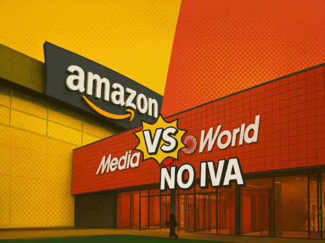 Mediaworld vs amazon no iva