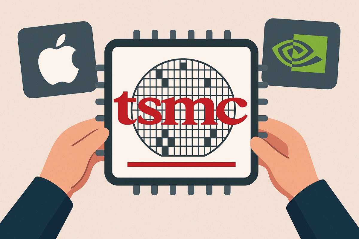 Apple a contribué 24% des revenus de TSMC en 2024, cette année le titre peut revenir à NVIDIA