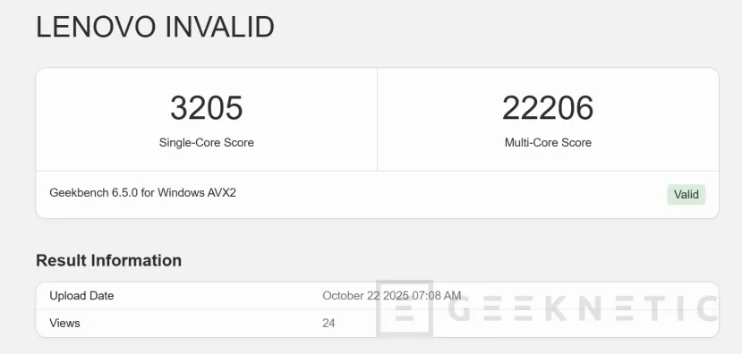 Geeknetic L'Intel Core Ultra 7 270K Plus avec 24 cœurs et 5,4 GHz apparaît sur Geekbench, l'un des nouveaux Arrow Lake Refresh 2
