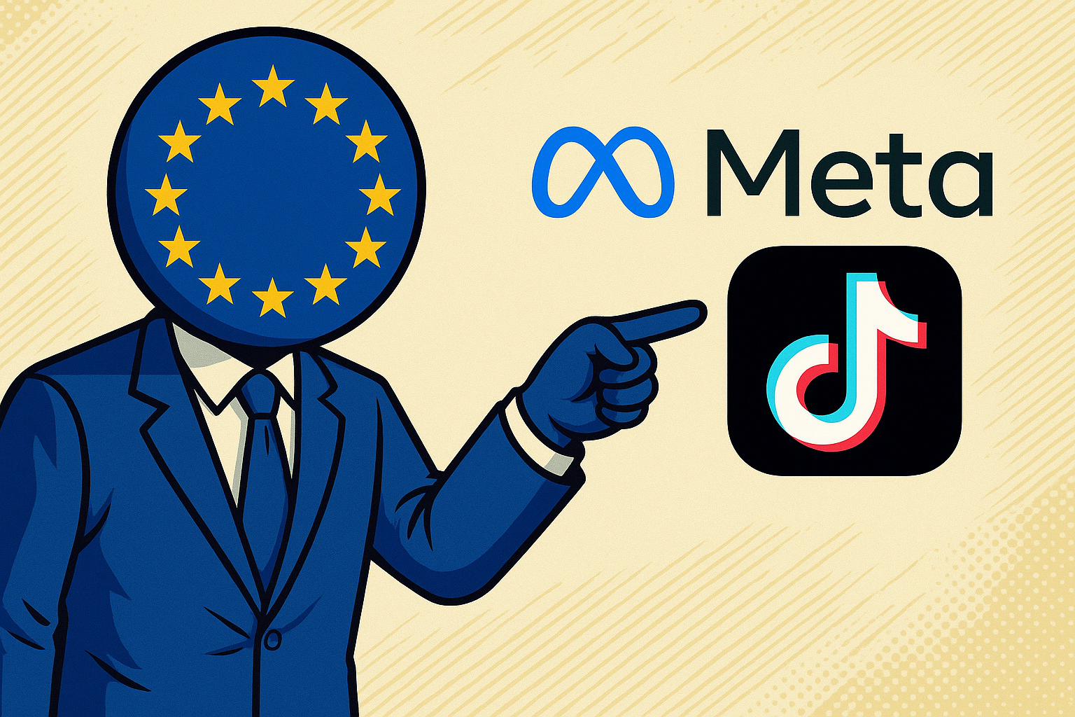 La Commission européenne conclut que Meta et TikTok ne respectent pas le DSA en raison du manque de transparence et des obstacles à l'accès aux données pour la recherche