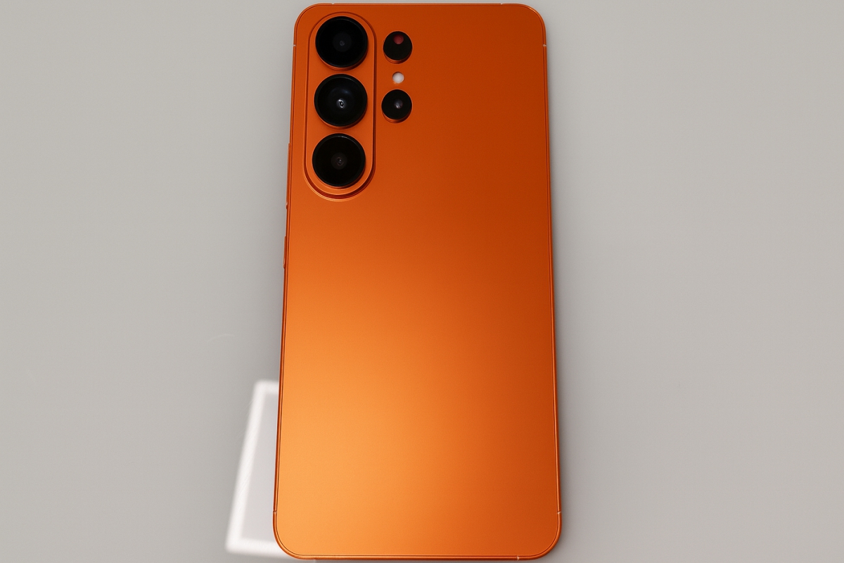 Le Galaxy S26 Ultra pointe vers une nouvelle finition orange vif qui marquerait un changement esthétique dans la prochaine génération de Samsung