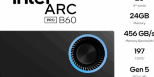 Les derniers pilotes pour Intel Arc sont également compatibles avec les modèles Pro