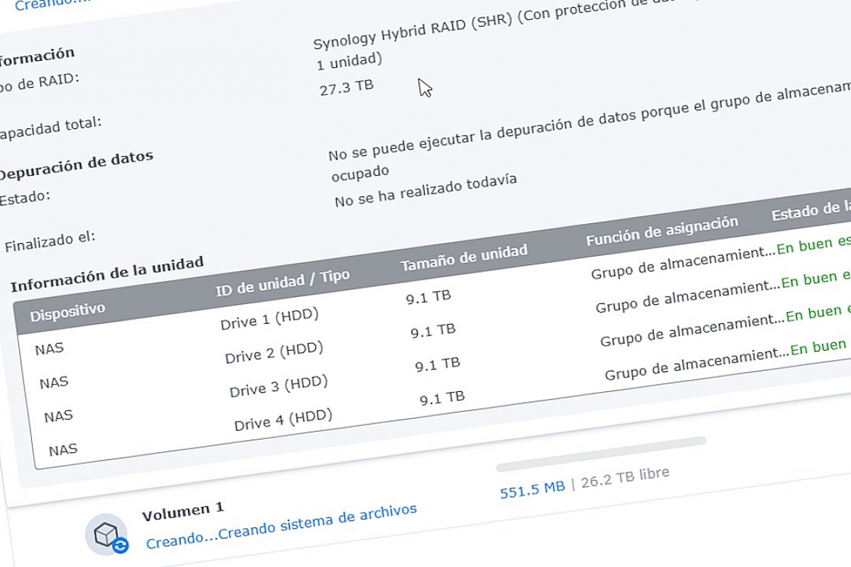 Nous allons utiliser n'importe quel disque dur HDD dans un NAS Synology série 25