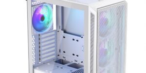 Nouveau boîtier Endorfy Arx 500 White avec éclairage ARGB, vitre latérale et 4 ventilateurs 140 mm inclus pour 115 euros