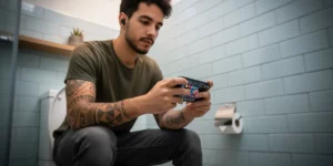 Utiliser son téléphone aux toilettes : des risques pour la santé bien plus graves qu’on ne le croit, alertent les experts